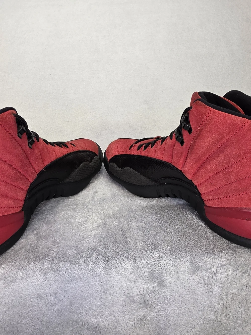 Jordan Reverse Flu Game Men’s Athletic Shoes in Red and Black